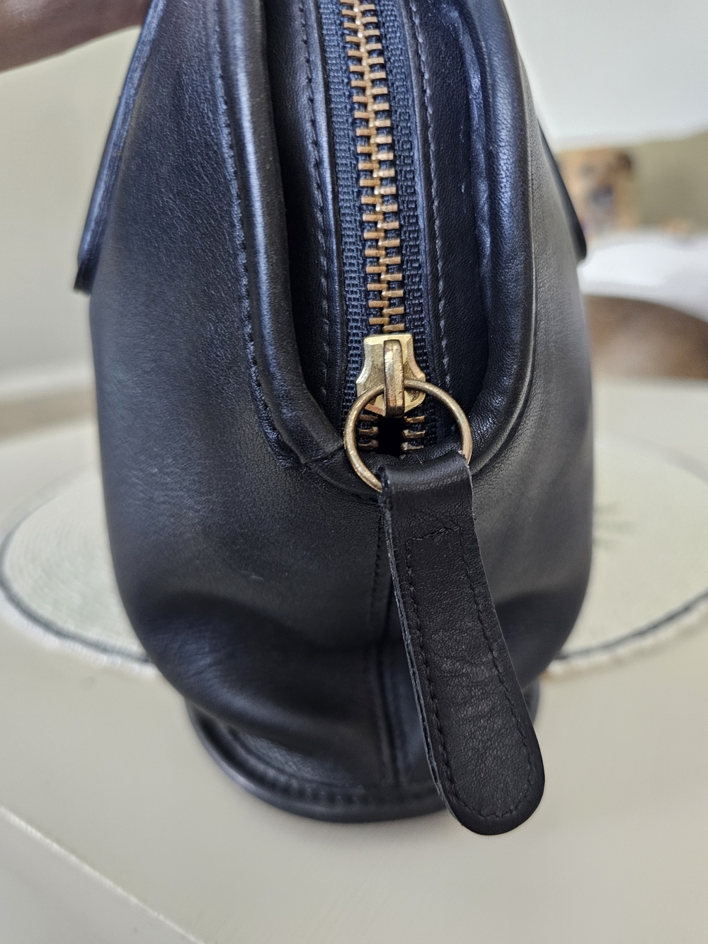 Vintage Coach Asheville Bag Shpulder Bag Im Black - Picture 10 of 14